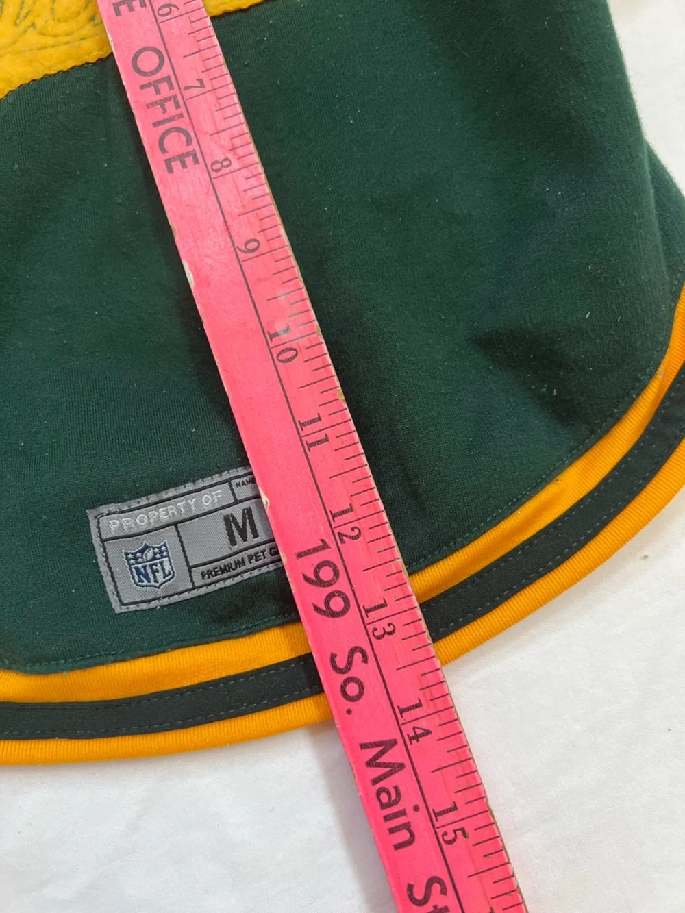 Green Bay Packers Pet Bomber Jacket NFL Shirt for Dogs & Cats MEDIUM Green Gold
